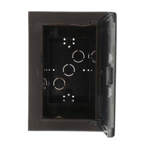 electrical box outdoor brick|inbox recessed electrical box.